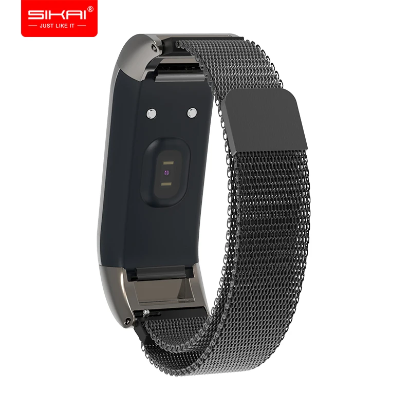 SIKAI Wholesale Milanese Loop Stainless Steel Watch Band for Amazfit Cor Magnetic Metal Bracelet Strap
SIKAI Wholesale Milanese Loop Stainless Steel Watch Band for Amazfit Cor Magnetic Metal Bracelet Strap