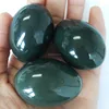Certified Green Jade Yoni Eggs Natural Nephrite Eggs