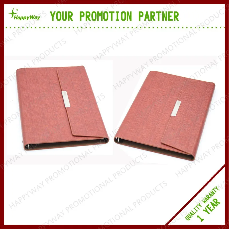 Business High Quality Classic Three Fold Notebook 0701064 MOQ 500PCS One Year Quality Warranty