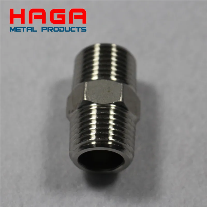 150 BLS Stainless Steel Threaded Fitting Close Taper Nipple