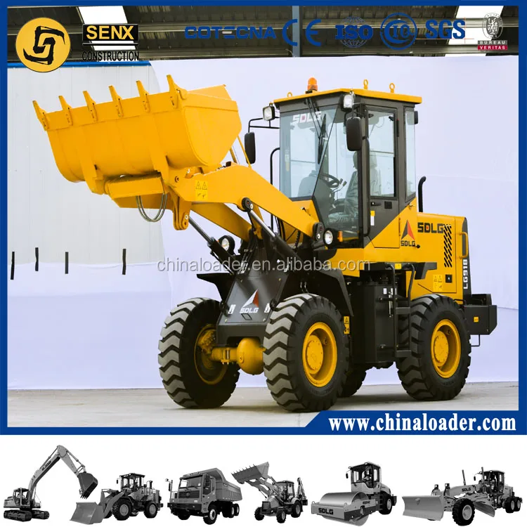 58kw sdlg 1.8 ton loading lg918 mini shovel loader