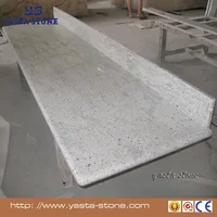 Prefab Kashmir White Kitchen Granite Countertops