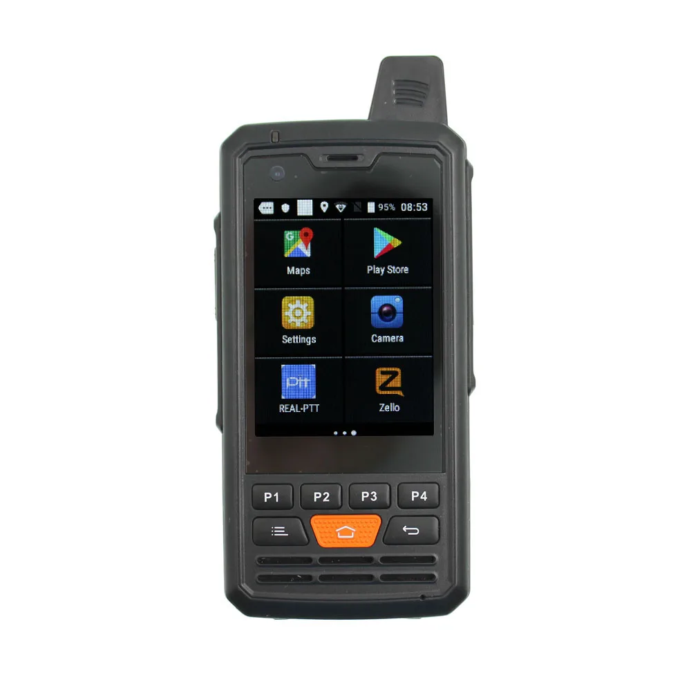 4G Lte GSM WCDMA LTE WiFi Poc di rete radio 4G-P3 android 6.0 telefono Walkie Talkie - ANKUX Tech Co., Ltd