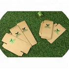 Cheap eco friendly plain small packaging kraft paper box