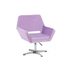 Luxury Swivel Velvet Fabric Sofa Lounge Chairs Upholstered Armchair Recliner Chair