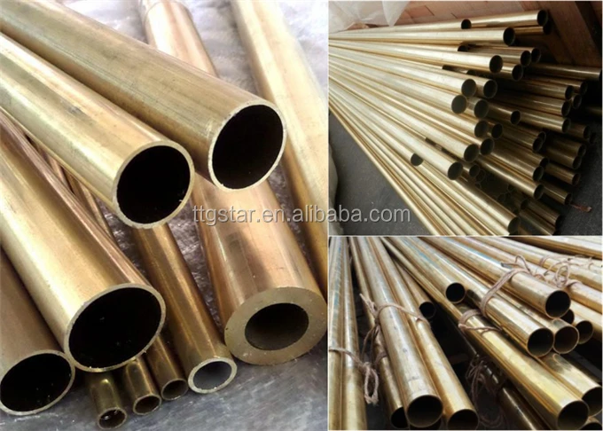 brass oval tube / brass oval pipe