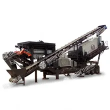 machufacturer portable concrete stone mobile crushing plant moveable crusher machine