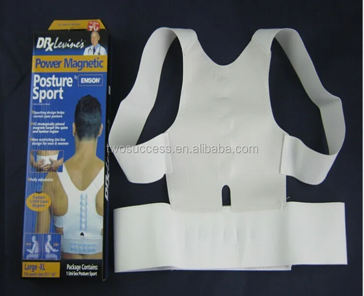 Wholesale Magnetic therapy posture support for men and women health care back brace posture support belt corrector