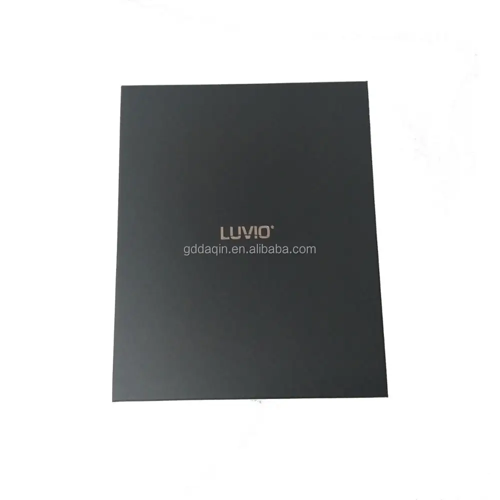 2018 new black matte paper printed packaging cardboard boxes