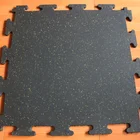 Pure color or black ground with EPDM dot Color and EPDM, SBR,Reclaimed Rubber Material cheap rubber gym flooring