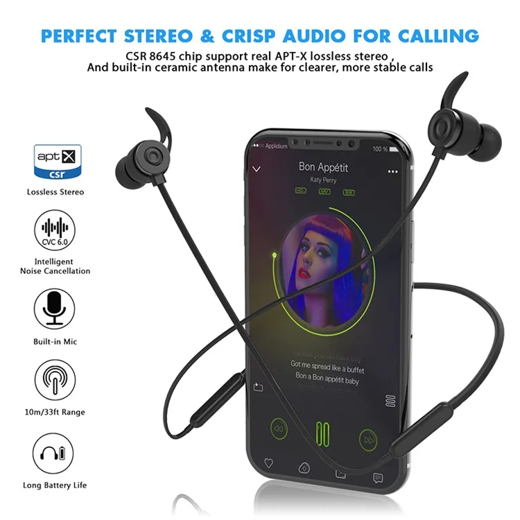 Hot Style Mobile Earphone Parts Low Price Neckband Magnetic Earphone Sport - ANKUX.COM