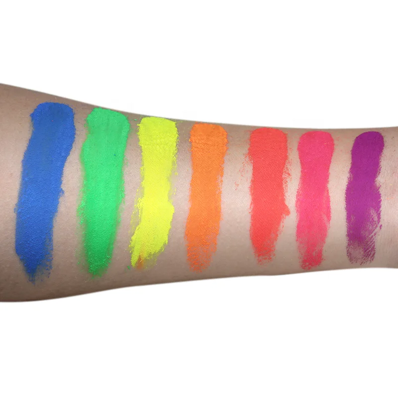 

Wholesale makeup vegan loose eyeshadow powder custom single private label neon eyeshadow pigment, 7colors for your seletion