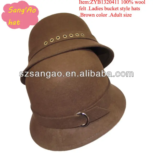 small distributor brown wool beret cap for wholesale in man