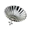 Silver Plated Metal Scallop For Kids Scallop Toy
