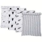 Breathable Baby Organic Wrap 100% Cotton Muslin Swaddle