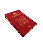 Free sample gold foil stamping book cover luxury printed book cover