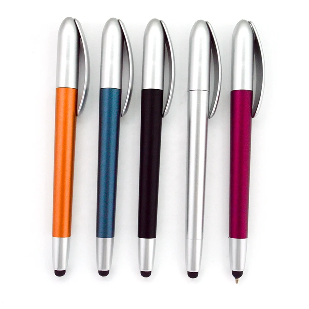 2018 low cost 2 in 1 plastic pen custom stylus pens