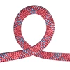 9.5mm red Bright color nylon braided rock dynamic gymnastic climbing rope