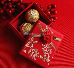 packaging & printing box luxury fancy wedding packing gift box