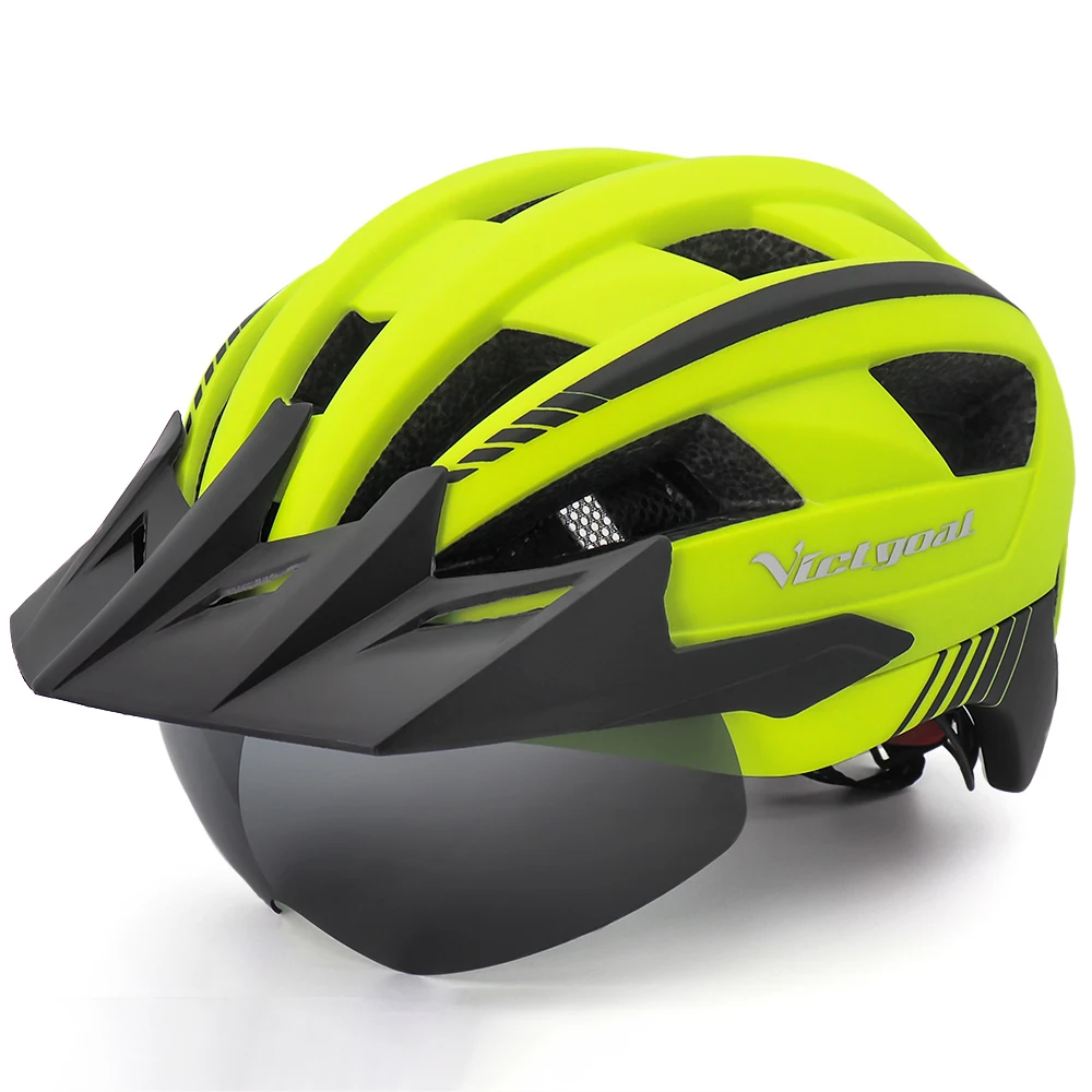 VICTGOAL Bike Helmet Goggles Bicycle Helmet LED Light Sun Visor scooter bicycle helmets with glasses men light bike helmet
VICTGOAL Bike Helmet Goggles Bicycle Helmet LED Light Sun Visor scooter bicycle helmets with glasses men light bike helmet
