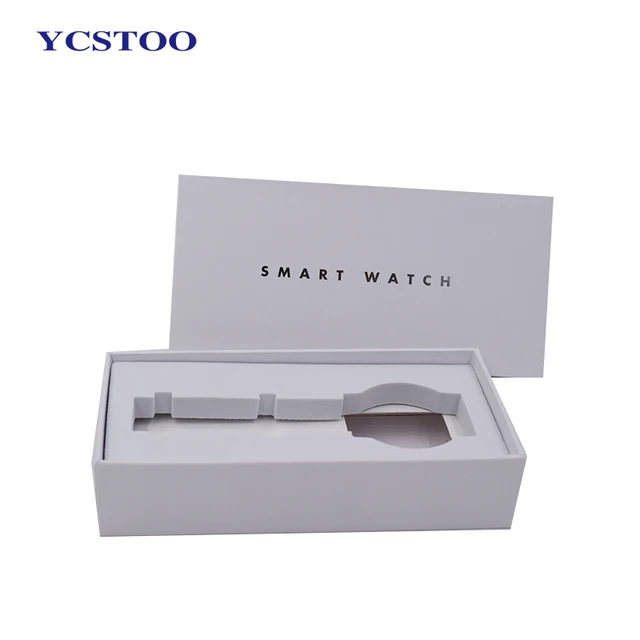 China Supply Offer Custom White Luxury Paper Watch Packing Box For Men