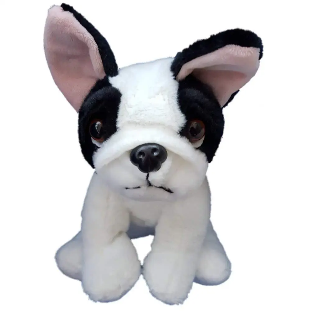 peluche bulldog frances negro