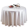 Elegant wedding damask plain white table cloth