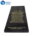 Cheap Poland granite grave monument slab sign