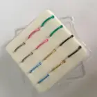 Multi Color Plating Surgical Steel Nose Ring 20pcs Box Packing Piercing Jewelry