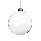 100 Wholesale Clear Glass Christmas Ball Ornaments