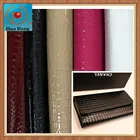 Factory Price Embossed Pvc leather for purse for wallet