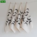 OEM custom printed napkins 100% cotton fabric cotton napkins