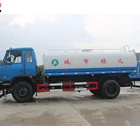 190hp powerful high pressure cleaning and washing water truck of 10000 liters tank