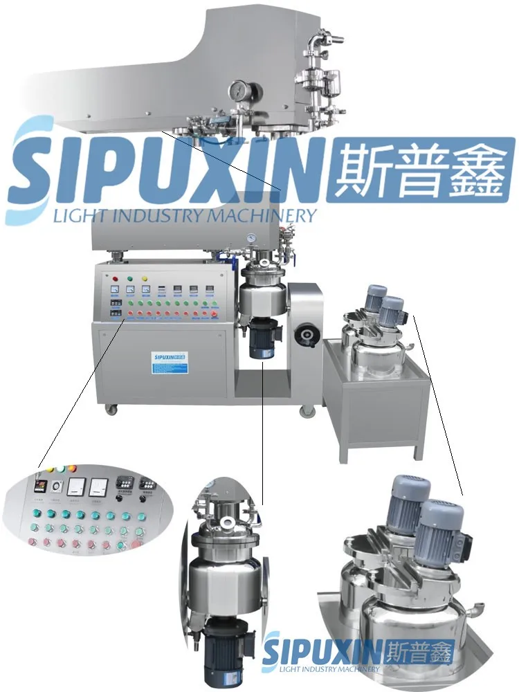 vacuum homogenizer machine details