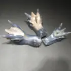 Wholesale Natural Agate Geode Dragon Skulls Quartz Crystal Skulls Hand Carved Crystal Crafts
