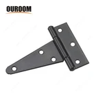 High security Customizable Stainless Steel Heavy Duty T Hinge,Garden Fence Gate Hinge