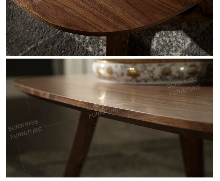 アンティークゴージャスなオーバルshap木材コーヒーテーブル仕入れ・メーカー・工場