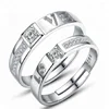 Fashion Couple Lover Creative Romantic LOVE Letter Ring Female Male Wedding Rings couple rings