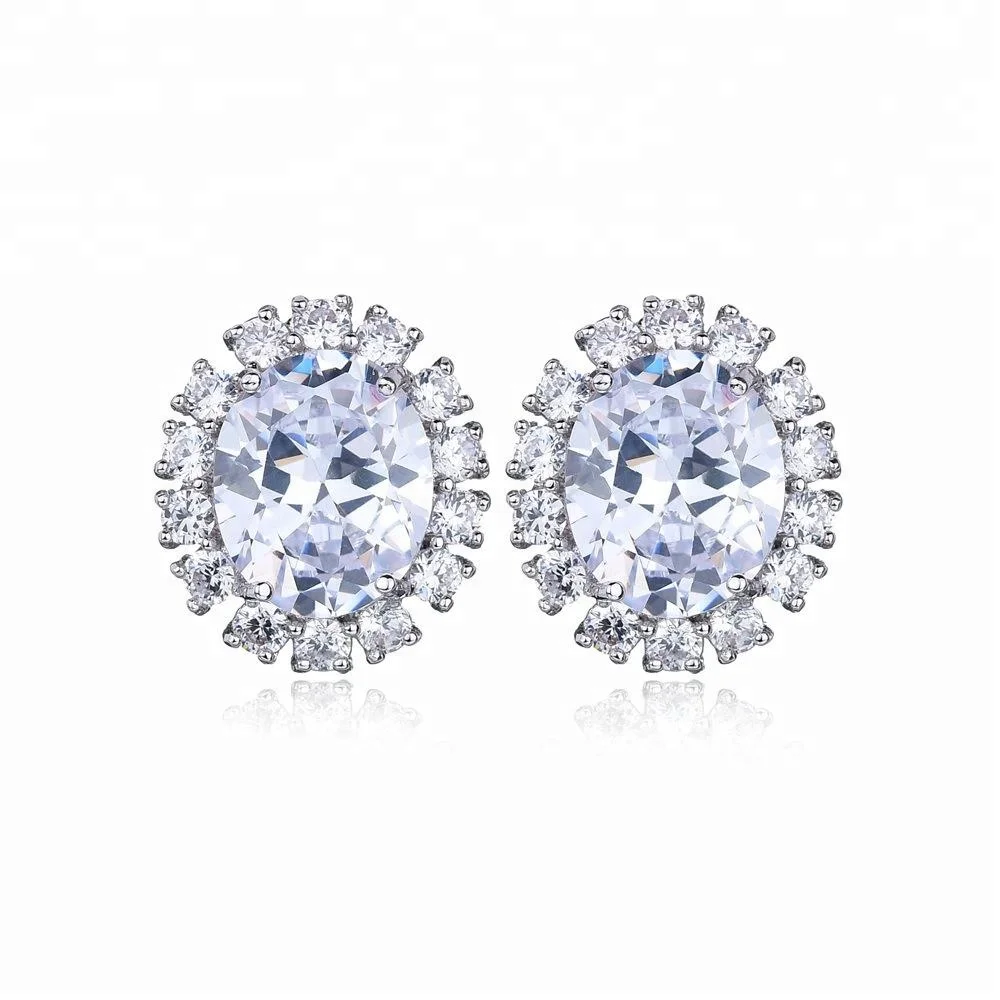 Top Quality Diamond Stud Earring Rhodium Plated Fashion Jewelry 2018 Ear Ring, White, blue
Top Quality Diamond Stud Earring Rhodium Plated Fashion Jewelry 2018 Ear Ring, White, blue