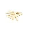 Disposable high quality natural wooden wholesale jumbo craft wooden colored ice cream pop sticks