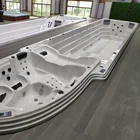 Family Swimming Pool Outdoor Whirlpool Swim Spa Equipment BG-6617