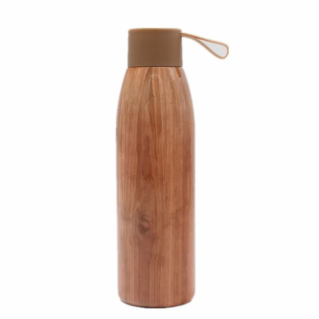 500ml Stainless Steel Double Wall Vacuum Insulated Sports Water Bottle Wood Grain, Customized color
500ml Stainless Steel Double Wall Vacuum Insulated Sports Water Bottle Wood Grain, Customized color