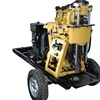 portable hydraulic borehole drilling machine/water well drilling rig mobile well digging machine
