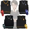 Harry Potter Sweater Cosplay Cotton V-Neck Vest Uniform Fancy Sweater Xmas Gift