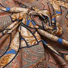 Factory Direct Digital Print Wholesale Custom Logo Women Silk Pashmina Shawl Scarf