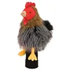 golf club animal headcovers Chicken plush headcovers golf products Creative animal character Golf 460 cc Driver Head cover