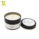 modern decorative wedding metal wholesale candle tin