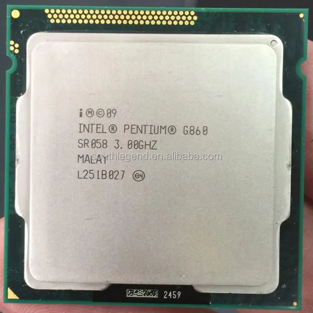 intel pentium g860 3mb cache dual core cpu new and original