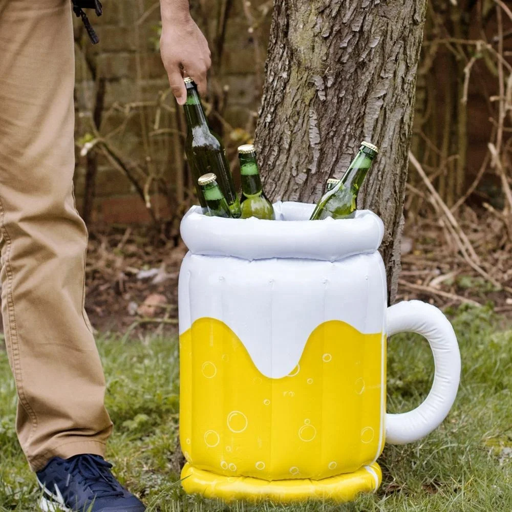 Durable PVC inflatable beer Mug inflatable beer Cooler for BBQ Gift box package Amazon Hot sale
Durable PVC inflatable beer Mug inflatable beer Cooler for BBQ Gift box package Amazon Hot sale