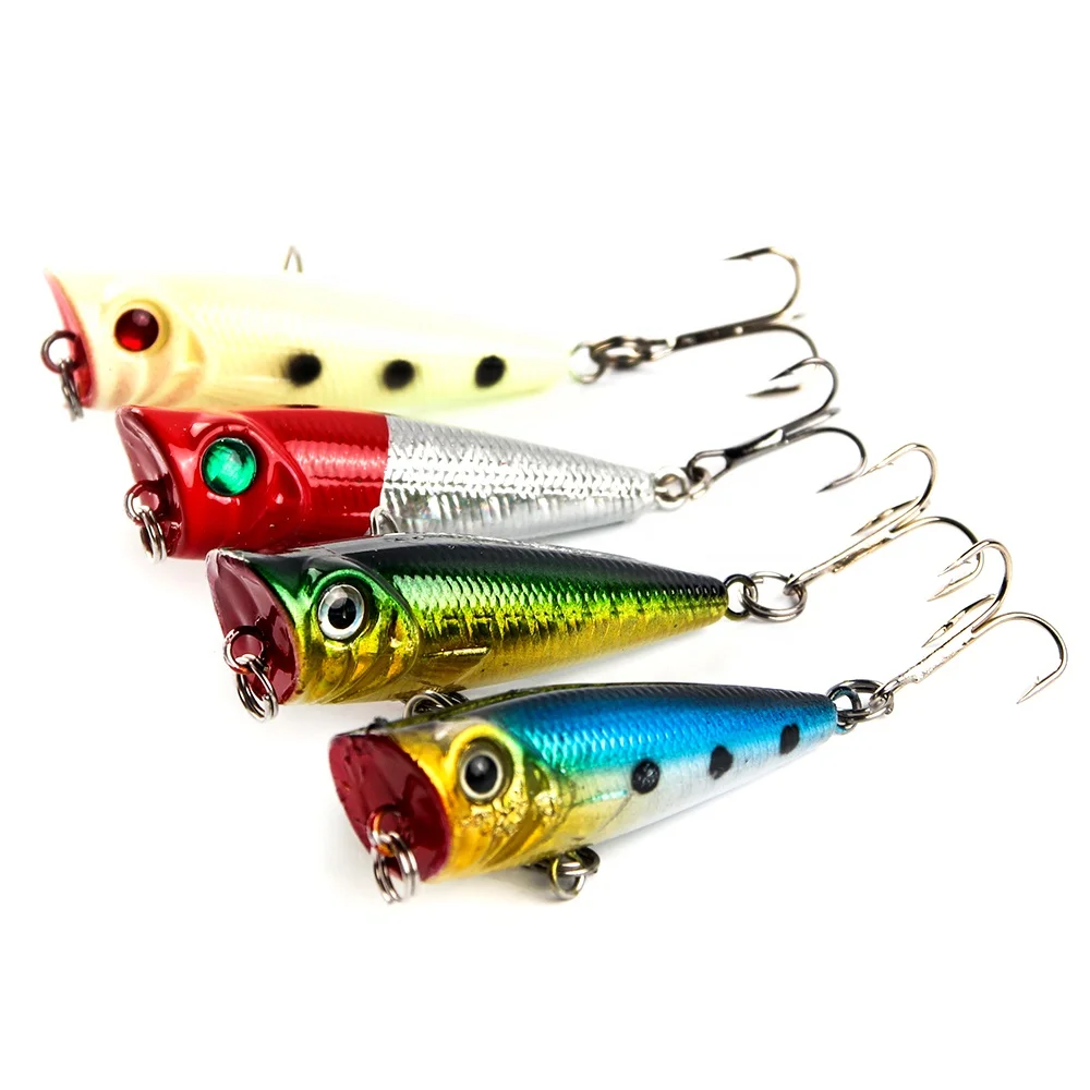 5cm5g fish lures mini popper Baits Artificial bait Popper Fishing Lure, Blue, green, luminous, red and silver
5cm5g fish lures mini popper Baits Artificial bait Popper Fishing Lure, Blue, green, luminous, red and silver